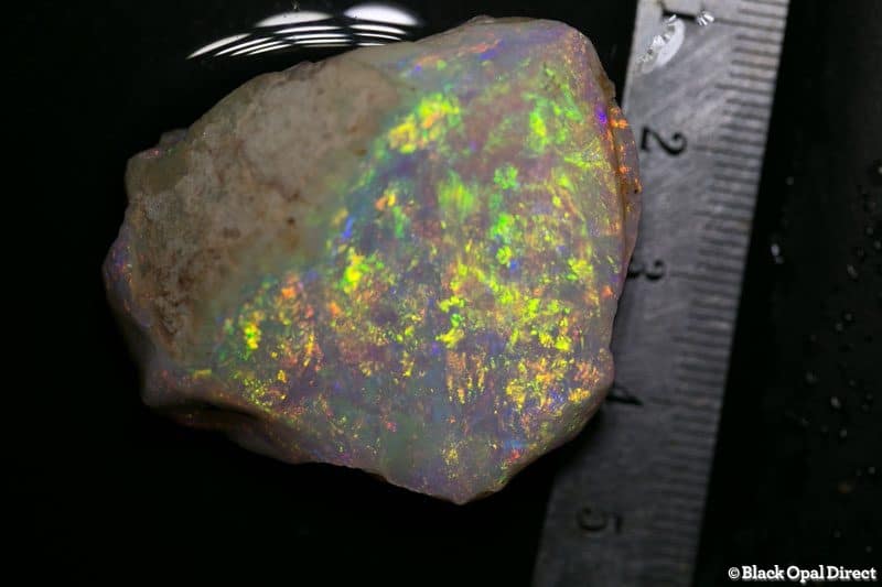 124 ct rough opal piece 42mm across HUGE - Image 2