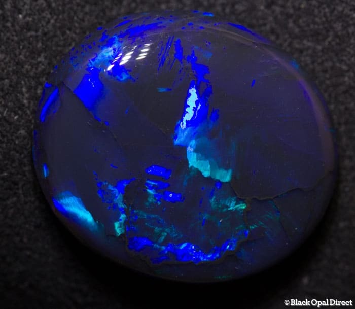 13.68 ct black opal 19x16x7mm - Image 3