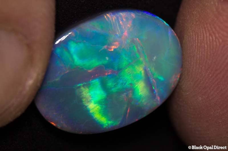 13.71 ct semi black opal 22x16x5mm - Image 5
