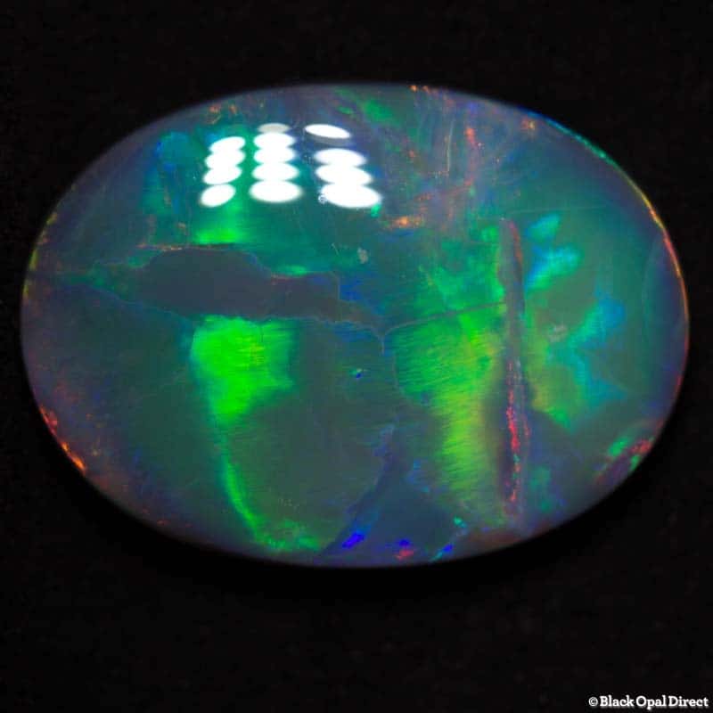 13.71 ct semi black opal 22x16x5mm - Image 7