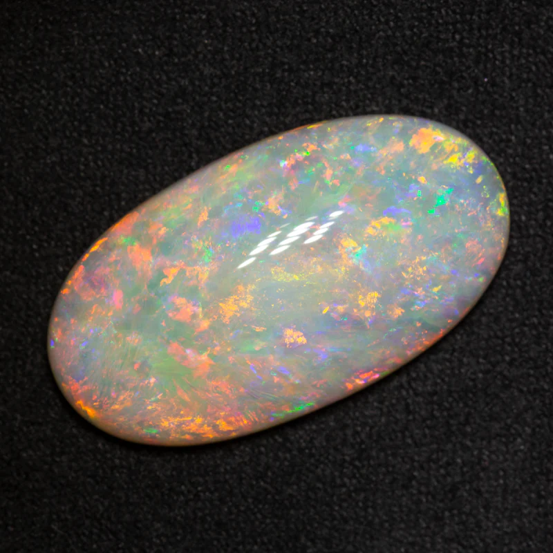 13.78 ct white opal 27x14.5x6.1mm - Image 2