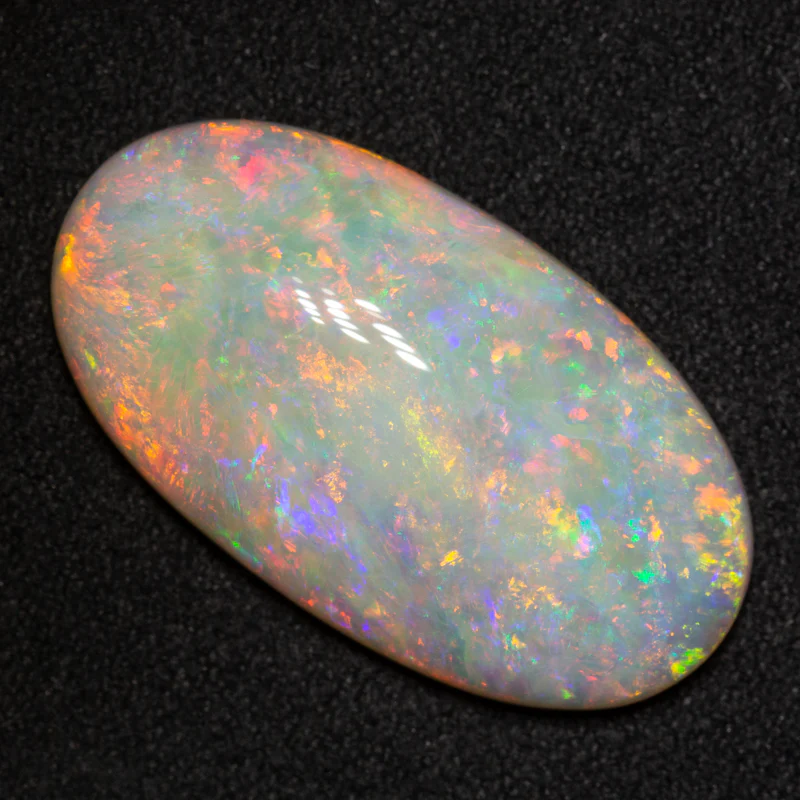 13.78 ct white opal 27x14.5x6.1mm - Image 3