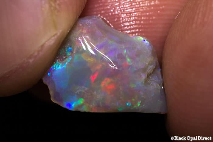 130 ct rough and rubbed opal parcel 14 pieces - Image 4