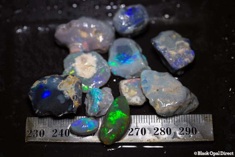 135 ct rough opal parcel 11 pieces - Image 2