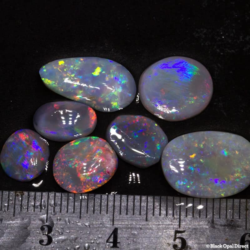 14.36 ct opal rubs 7 pieces - Image 2