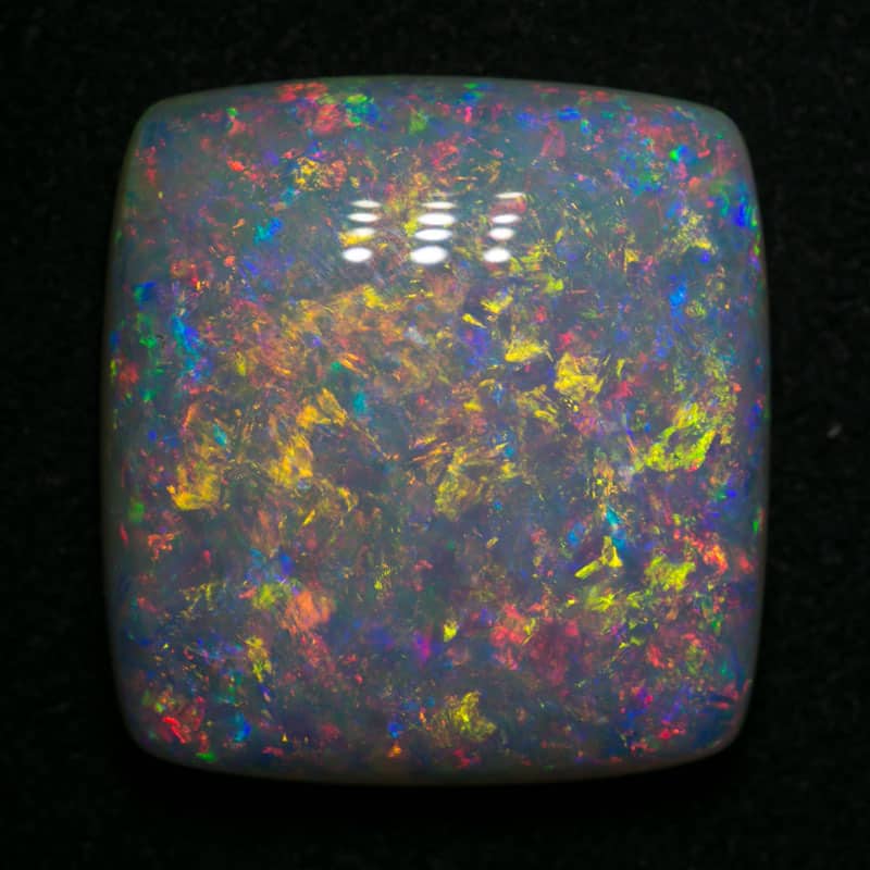 14.58 ct double sided white opal 18x17x6mm - Image 3