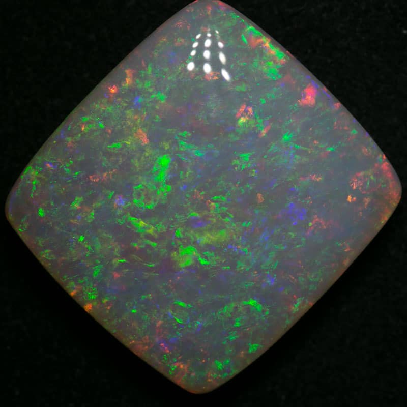 14.58 ct double sided white opal 18x17x6mm - Image 4