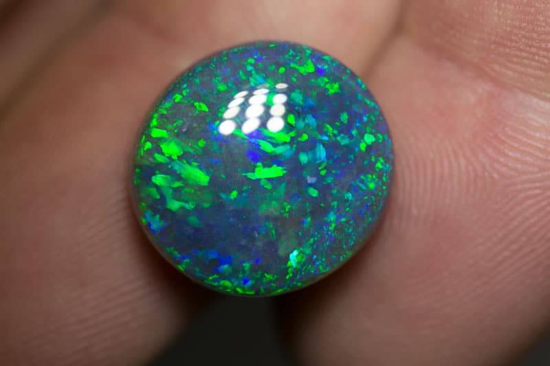14.79 ct gem dark opal 17x16x9mm - Image 3
