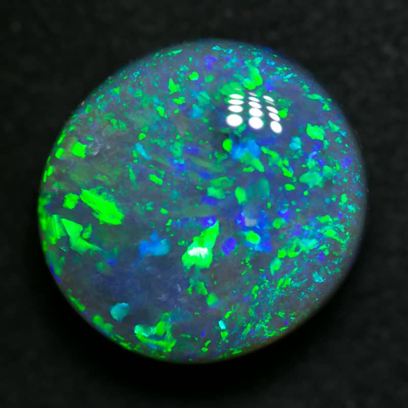 14.79 ct gem dark opal 17x16x9mm - Image 4