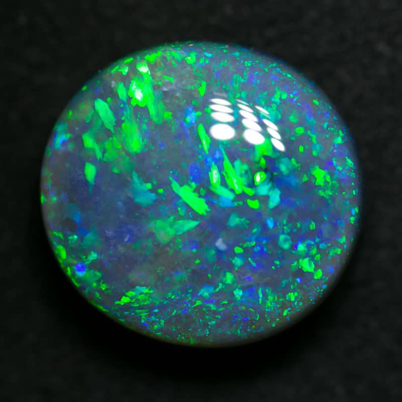 14.79 ct gem dark opal 17x16x9mm - Image 5