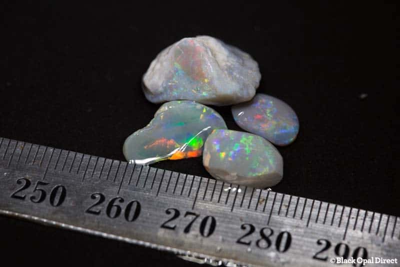 14.84 ct rough opal parcel 4 pieces - Image 2