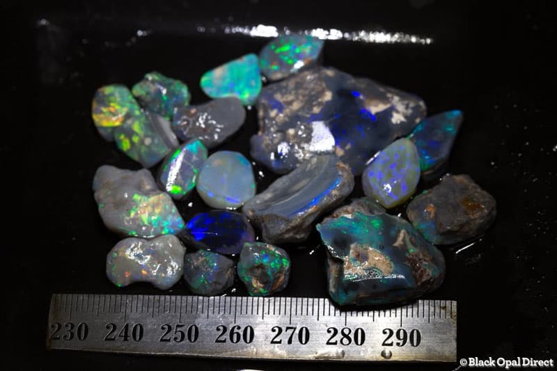140 ct rough opal parcel 19 pieces - Image 2