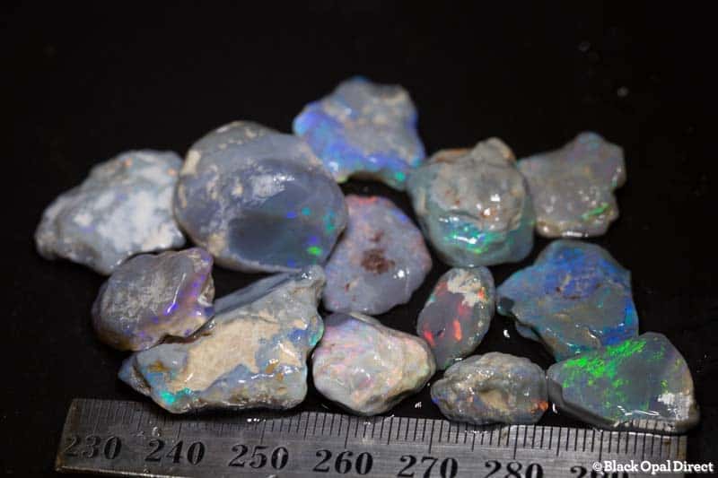 141 ct rough opal parcel 13 pieces - Image 2