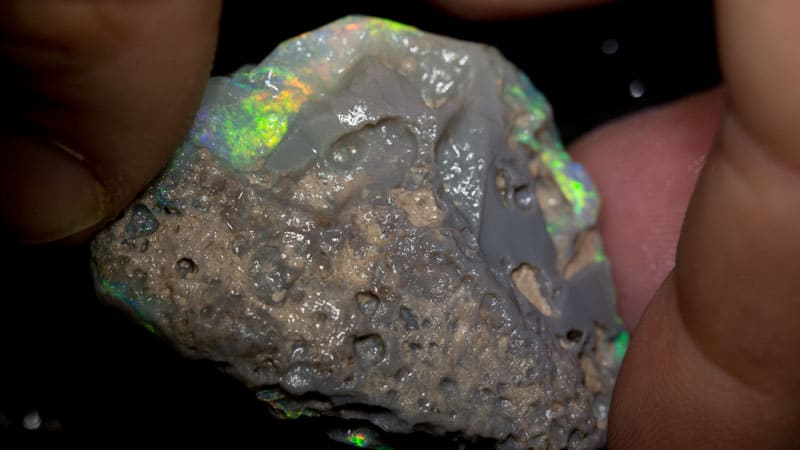 142 ct rough opal piece 47mm across - Image 3