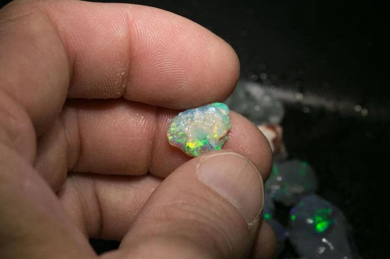 147 ct rough opal parcel 18 pieces - Image 7