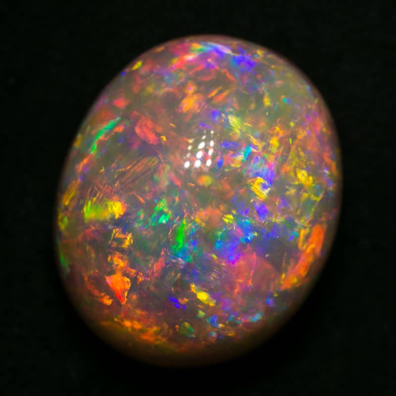 15.43 ct gem crystal opal double sided 17x14x11mm - Image 4