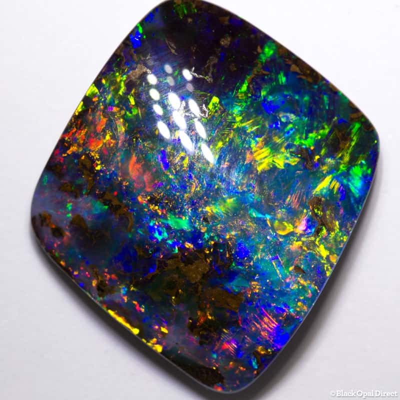 15.83 ct gem boulder opal 19x17x6mm - Image 7