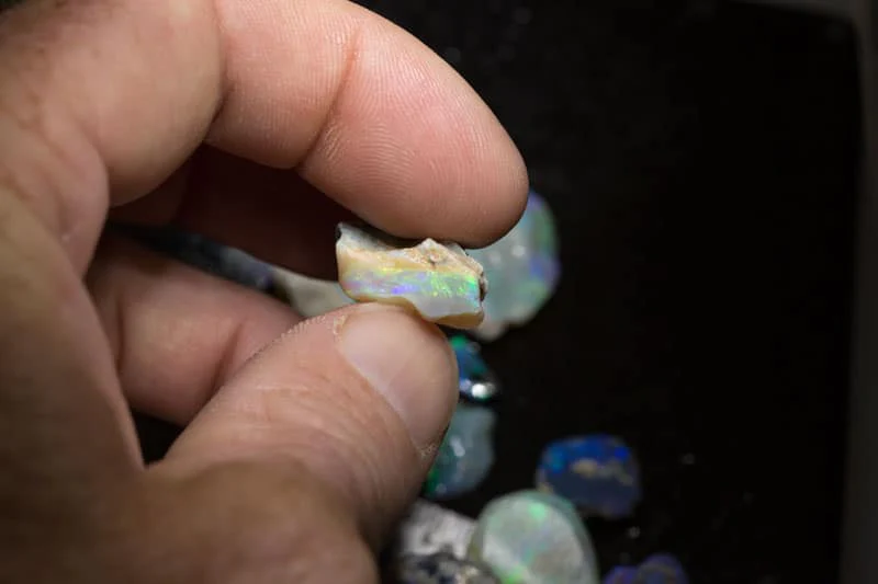 154 ct rough opal parcel 18 pieces - Image 10