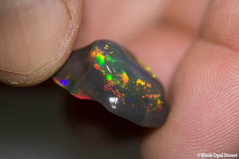 16.10 ct black opal carving 22x17x9mm - Image 3