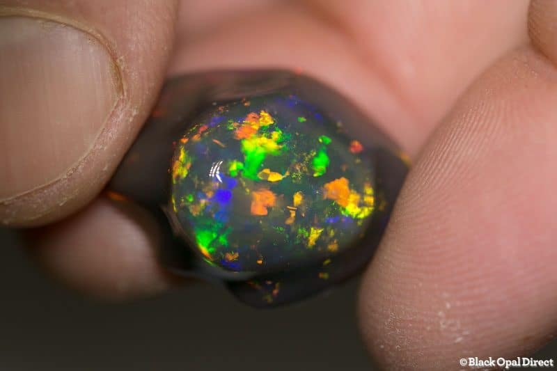 16.10 ct black opal carving 22x17x9mm - Image 4