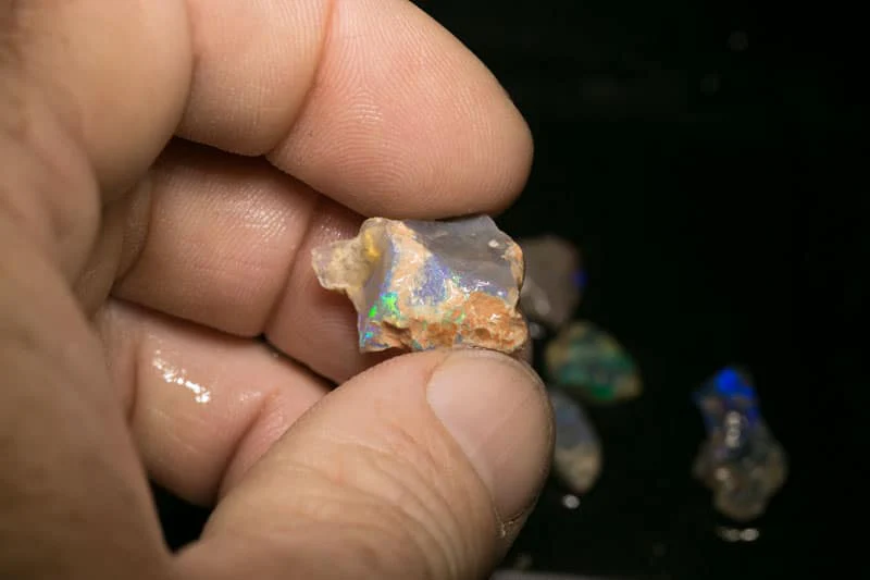 165 ct rough opal parcel 15 pieces - Image 9
