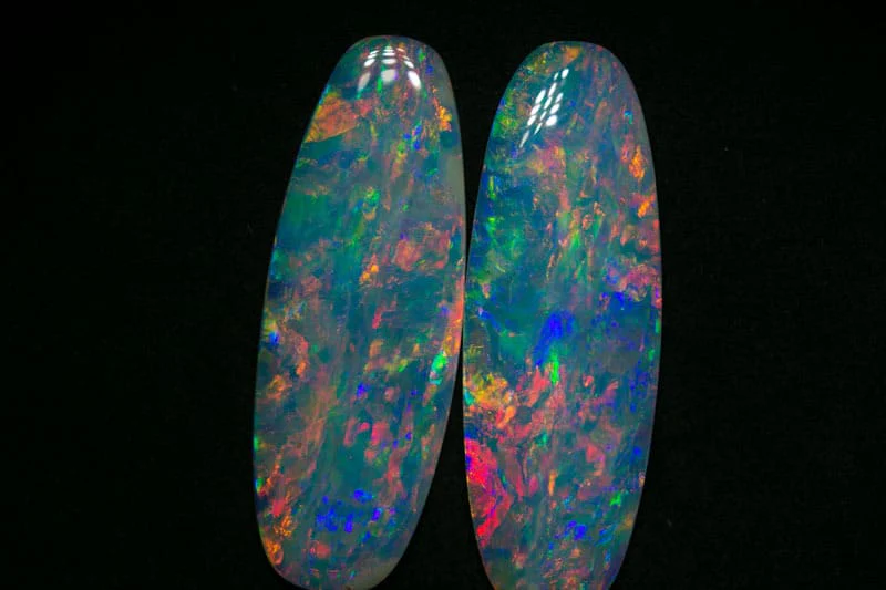 17.15 ct crystal opal pair 31x11x3mm - Image 2