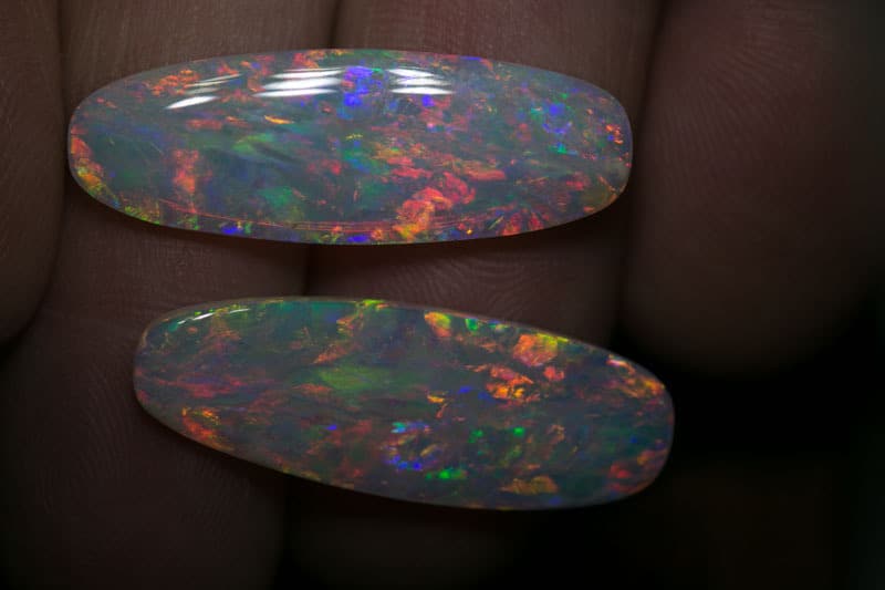 17.15 ct crystal opal pair 31x11x3mm - Image 4