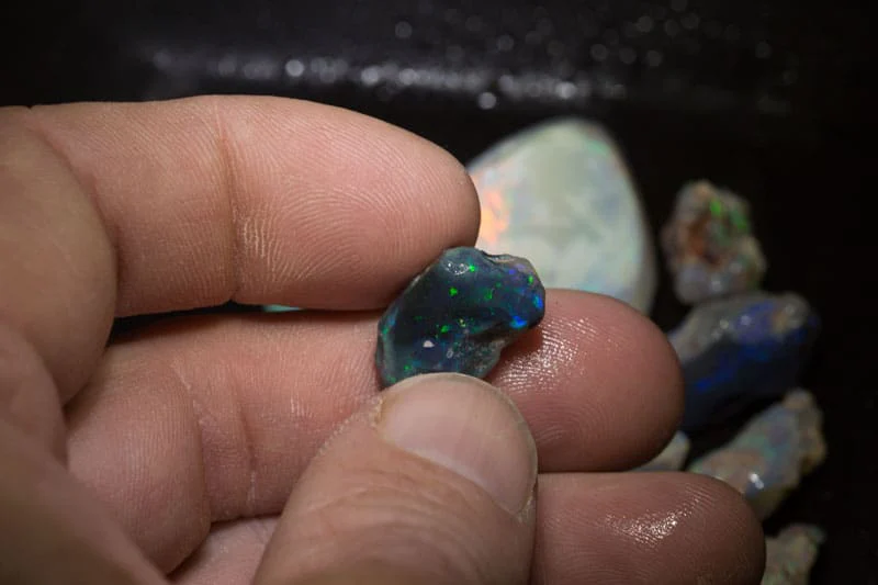 172 ct rough opal parcel 17 pieces - Image 5
