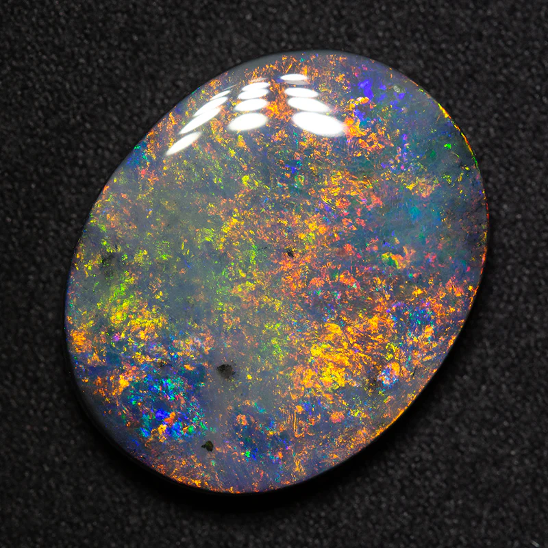 18.00 ct black opal 23.4x18.8x5.6mm - Image 3