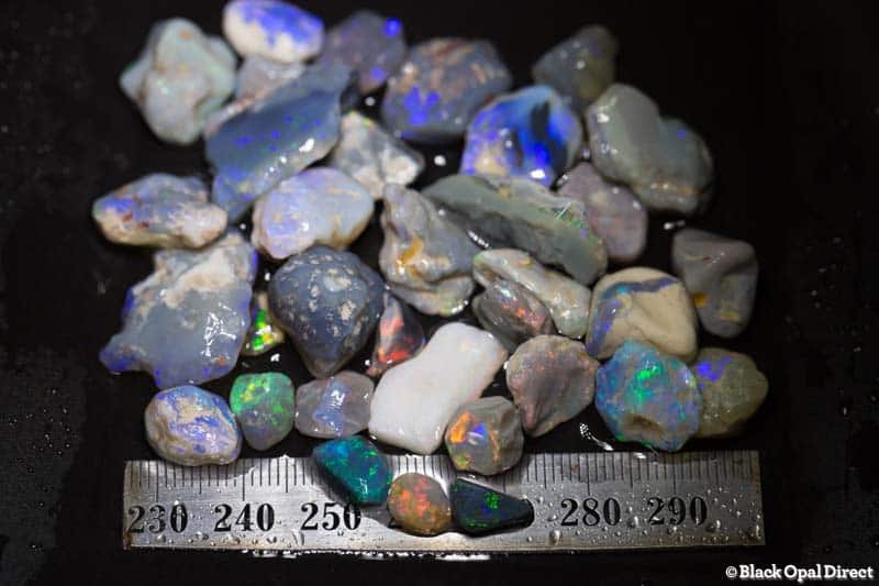 187 ct rough opal parcel for intermediate opal cutters - Image 2