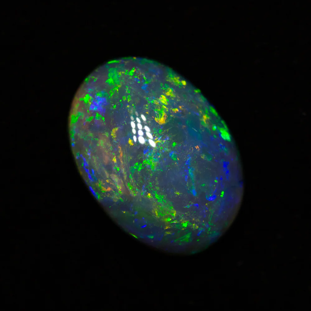 2.01 ct black opal 10.4x7.4x4.1mm - Image 2