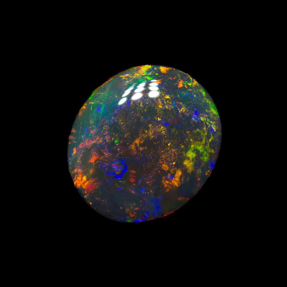 2.01 ct black opal 10.4x9x3.1mm - Image 3