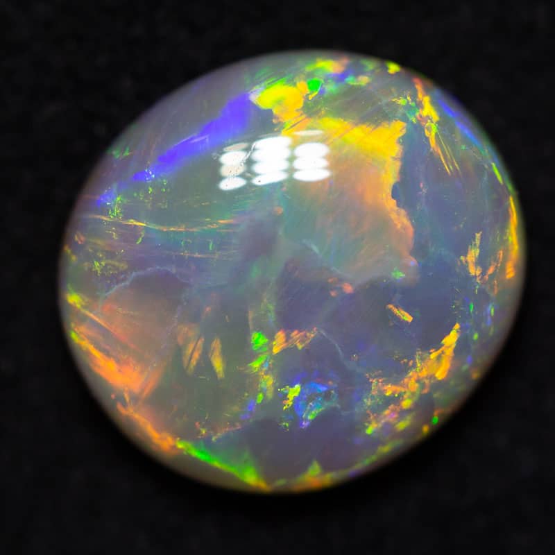 2.02 ct crystal opal 9.5x8.5x3.5mm - Image 3