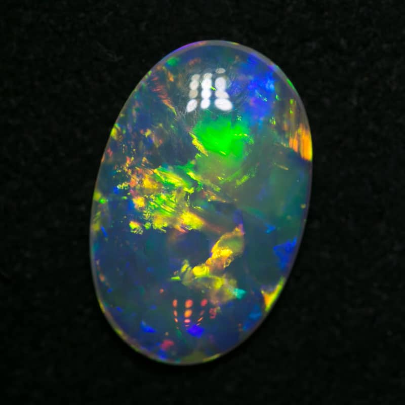 2.02 ct gem double sided crystal opal 13.5x9x3mm - Image 2