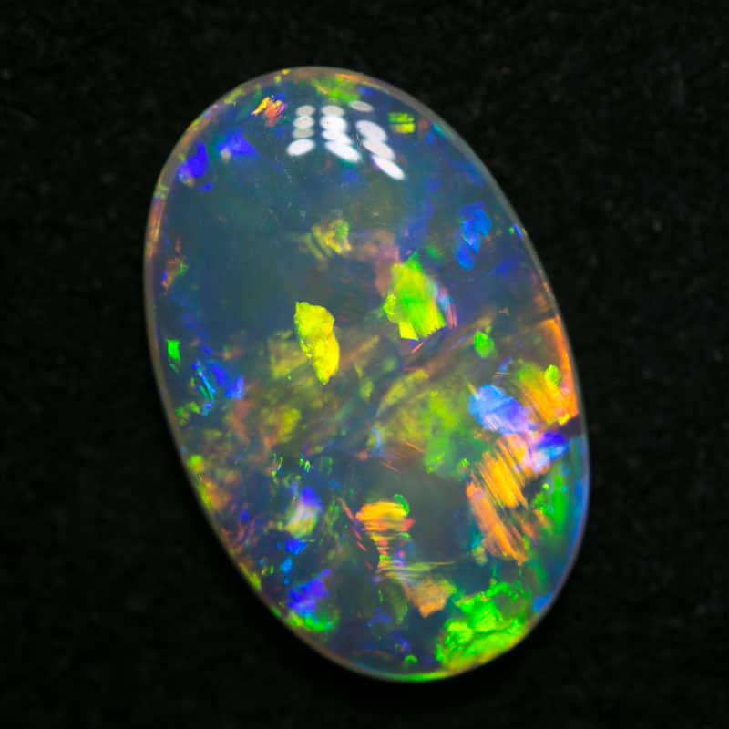 2.02 ct gem double sided crystal opal 13.5x9x3mm - Image 4