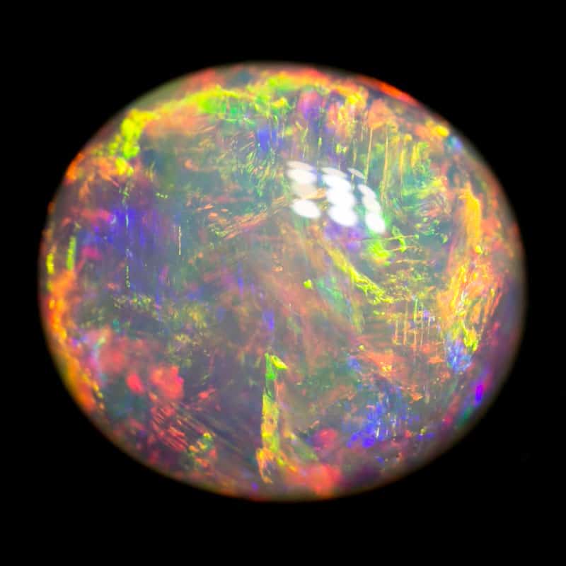 2.04 ct crystal opal 9.5x8.5x4mm - Image 3
