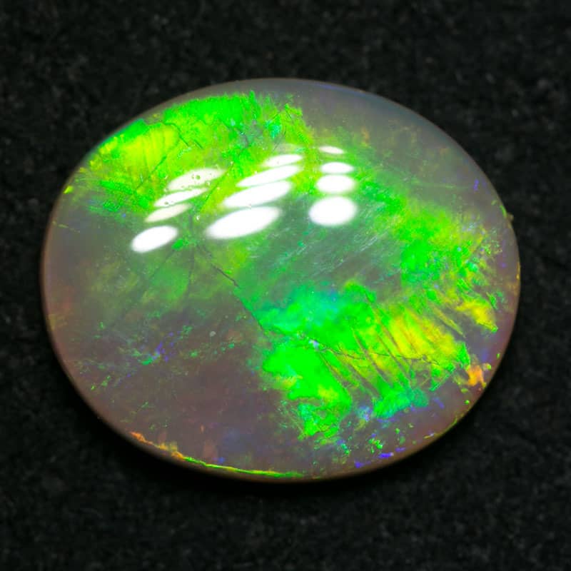 2.04 ct dark opal 11x9x2.5mm - Image 2