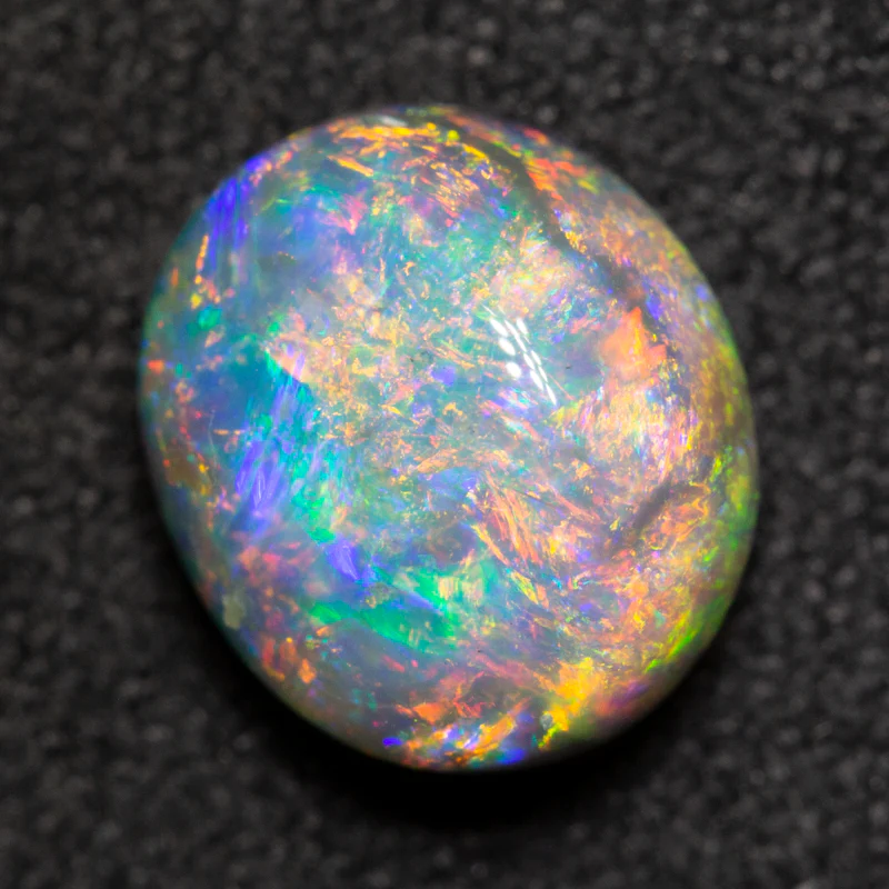 2.05 ct dark opal 8.9x7.8x5.1mm - Image 2