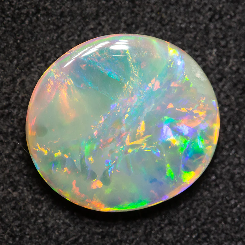 2.05 ct double-sided crystal opal 10.2x9.4x3.3mm - Image 4
