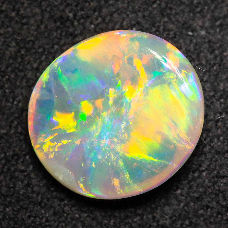 2.05 ct double-sided crystal opal 10.2x9.4x3.3mm - Image 5
