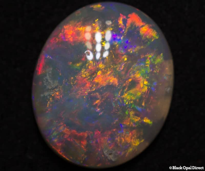2.07 ct crystal opal 11x9.5x3mm - Image 3