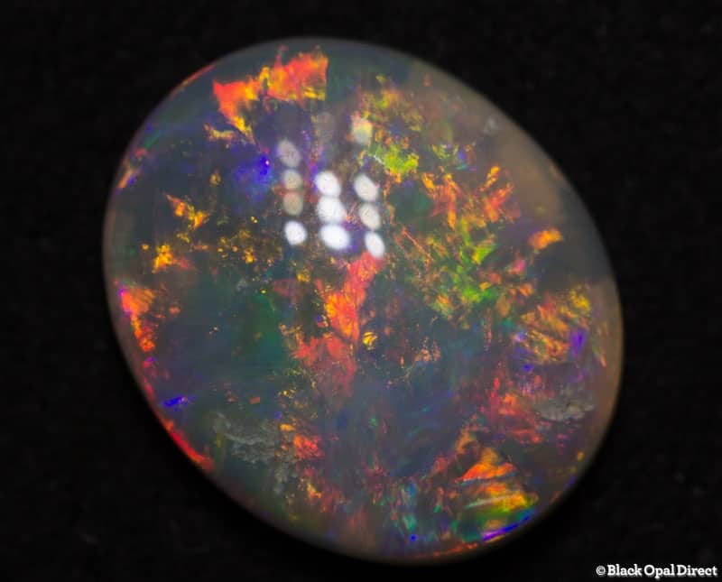 2.07 ct crystal opal 11x9.5x3mm - Image 4