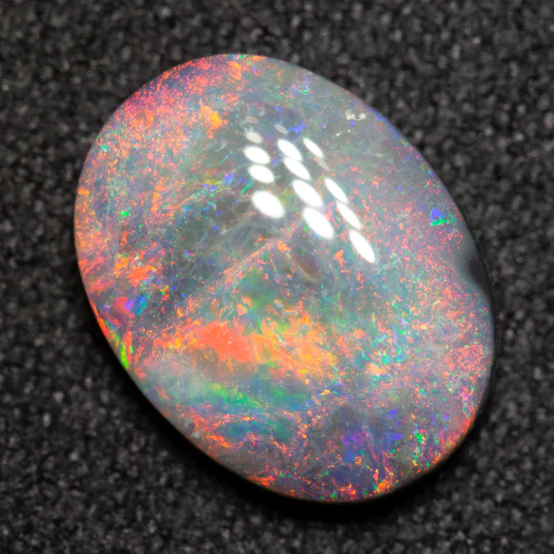 2.07 ct dark opal 10.9x8.3x3.3mm - Image 3