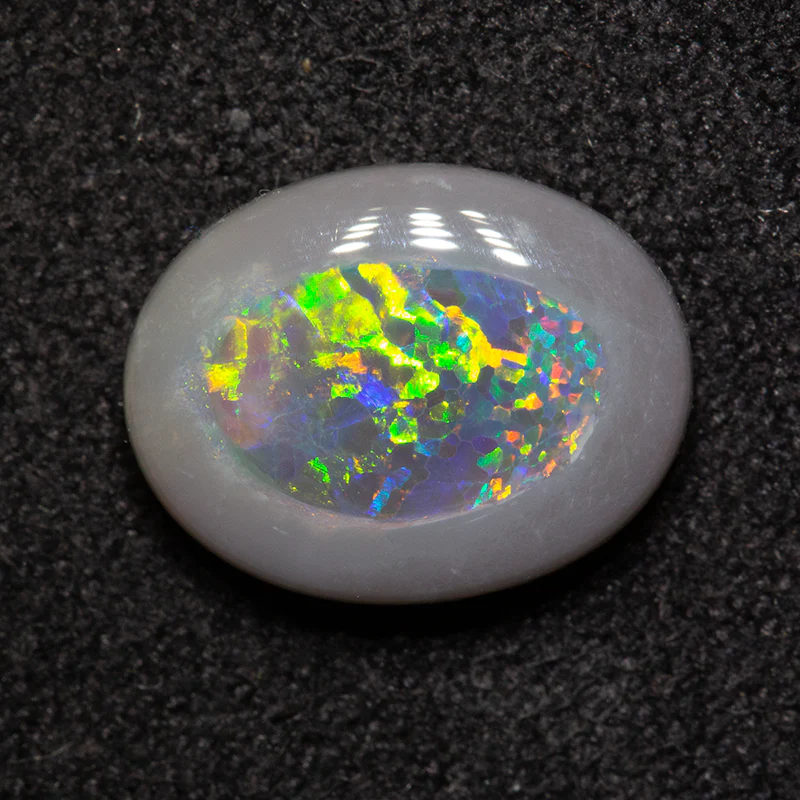 2.07 ct dark opal 10.9x8.4x3.6mm - Image 2