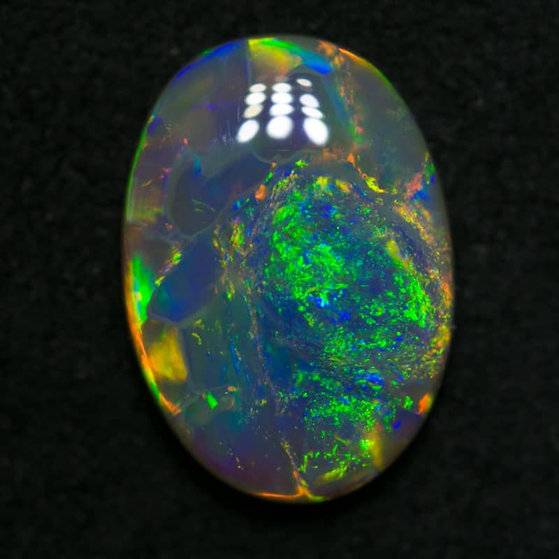 2.07 ct dark opal 15x8x3mm - Image 3