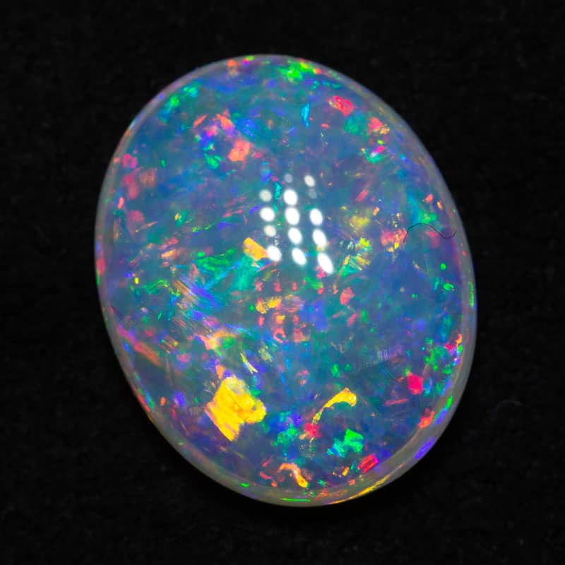 2.07 ct gem pink crystal opal 11x9x3.5 - Image 2
