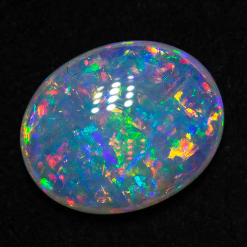 2.07 ct gem pink crystal opal 11x9x3.5 - Image 4