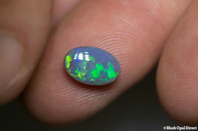 2.08 ct dark opal 10x7x4mm - Image 2