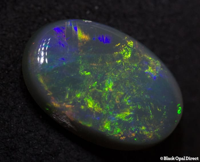 2.09 ct black opal 12x8x3mm - Image 2