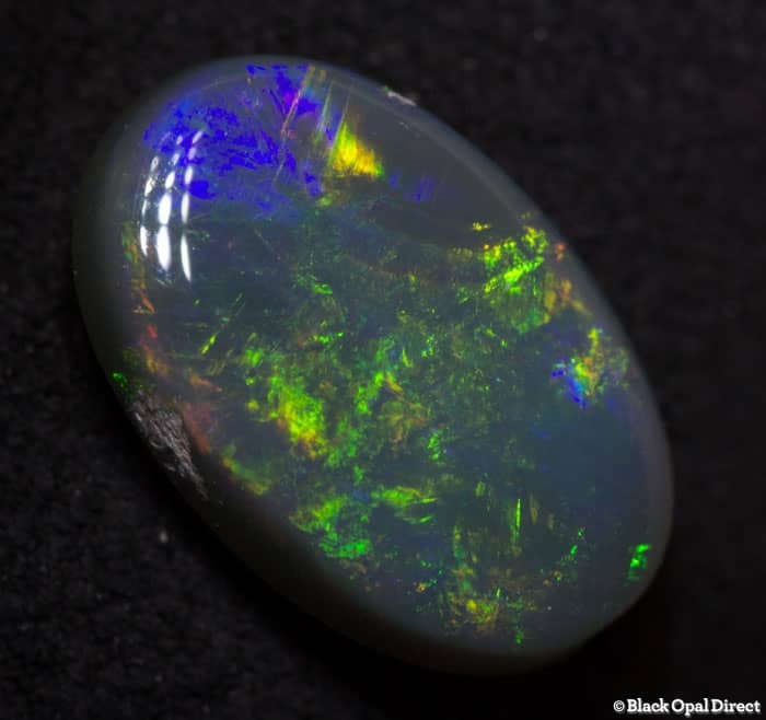 2.09 ct black opal 12x8x3mm - Image 4